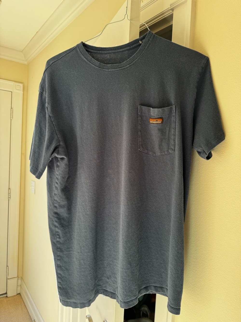 Patagonia Men’s Worn Pocket T-Shirt Blue XL